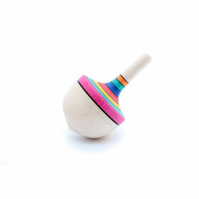 Mader-Kreisel-traditionell-gestreift-pink