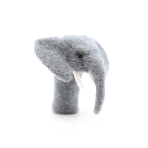 Fingerpuppe-Elefant-01