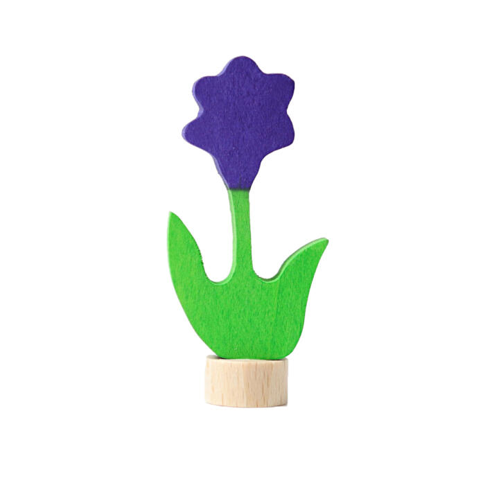 Grimms-Steckfigur-Lila-Blume
