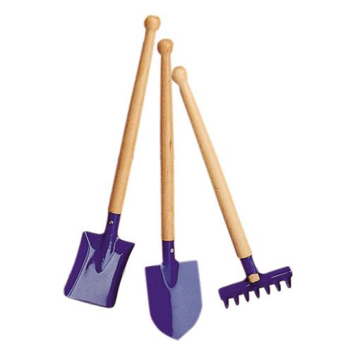 Nic-Gartengeräte-Set-3-Teilig-blau