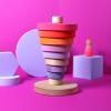 Grimms-Scheibenturm-neonpink-15020-04