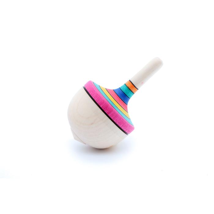 Mader-Kreisel-traditionell-gestreift-pink