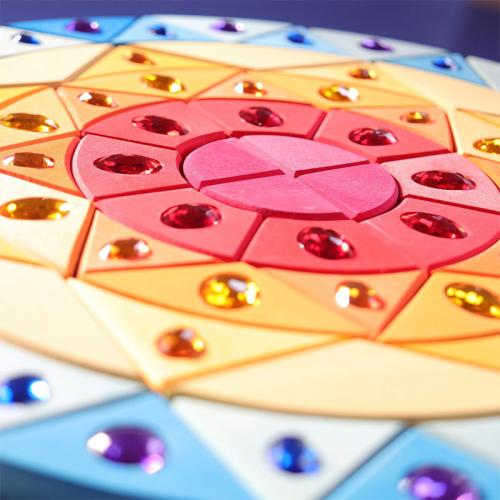 Grimms-Glitzermandala-Sonne-02