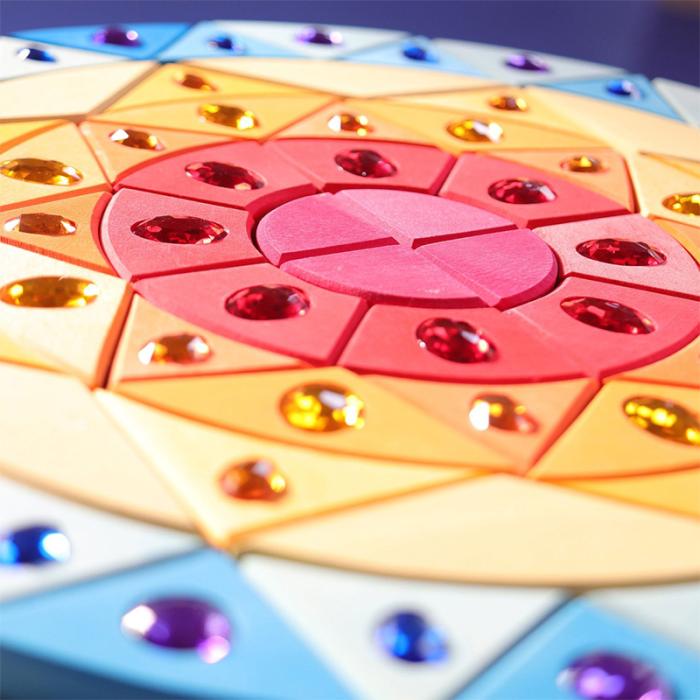 Grimms-Glitzermandala-Sonne-02