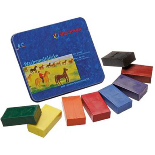 Stockmar-Wachsmalblöcke-8-Farben
