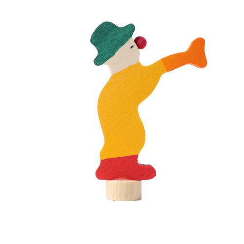 Grimms-Steckfigur-Clown-mit-Trompete