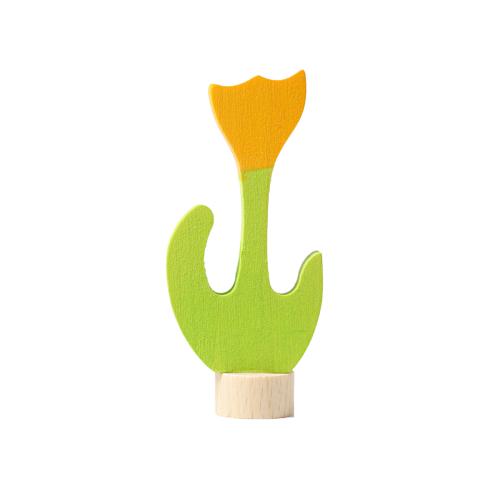 Grimms-Steckfigur-gelbe-Tulpe