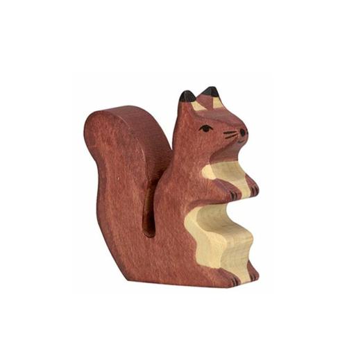 Holztiger-Eichhörnchen-braun-stehend