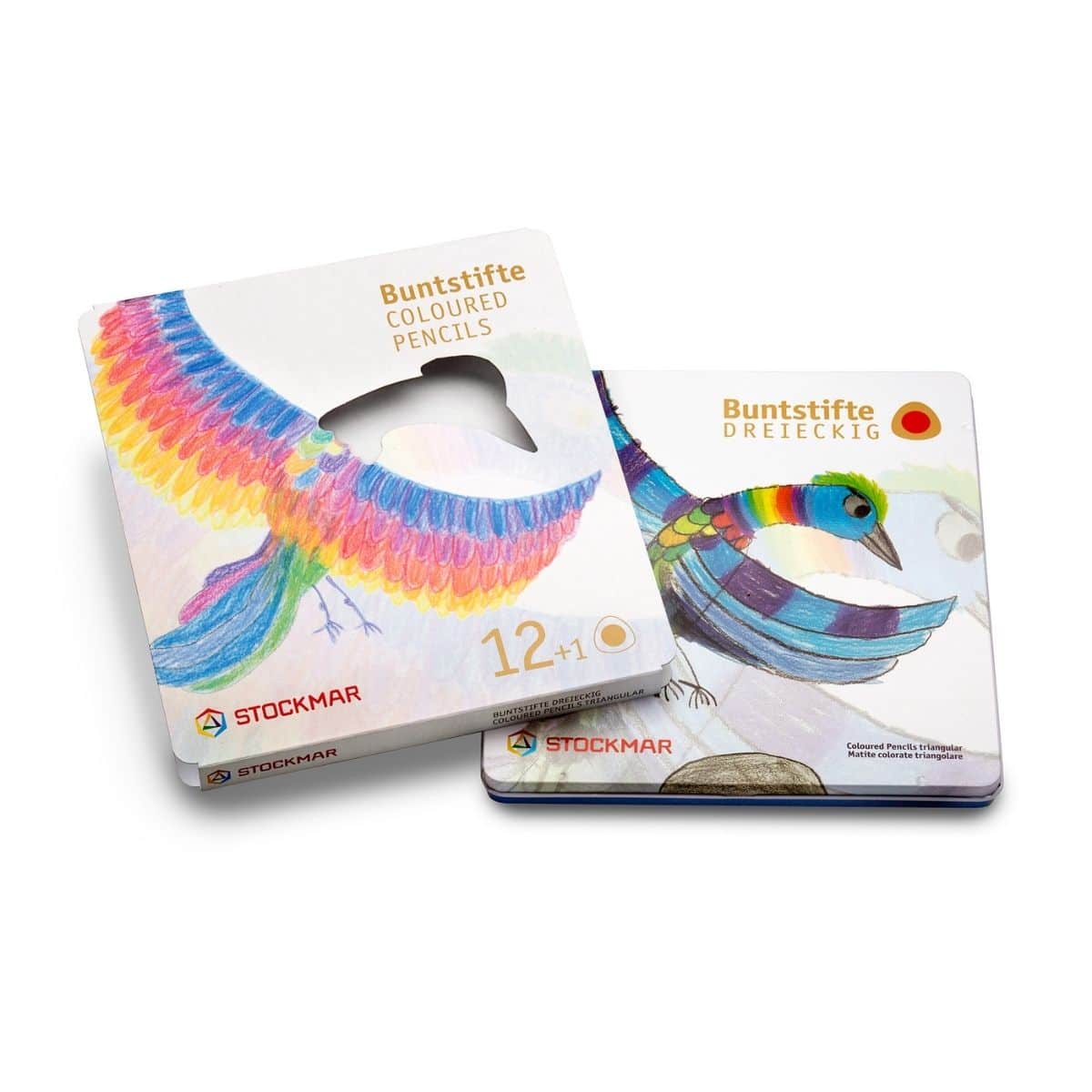 Stockmar-12+1-Buntstifte-dreieckig